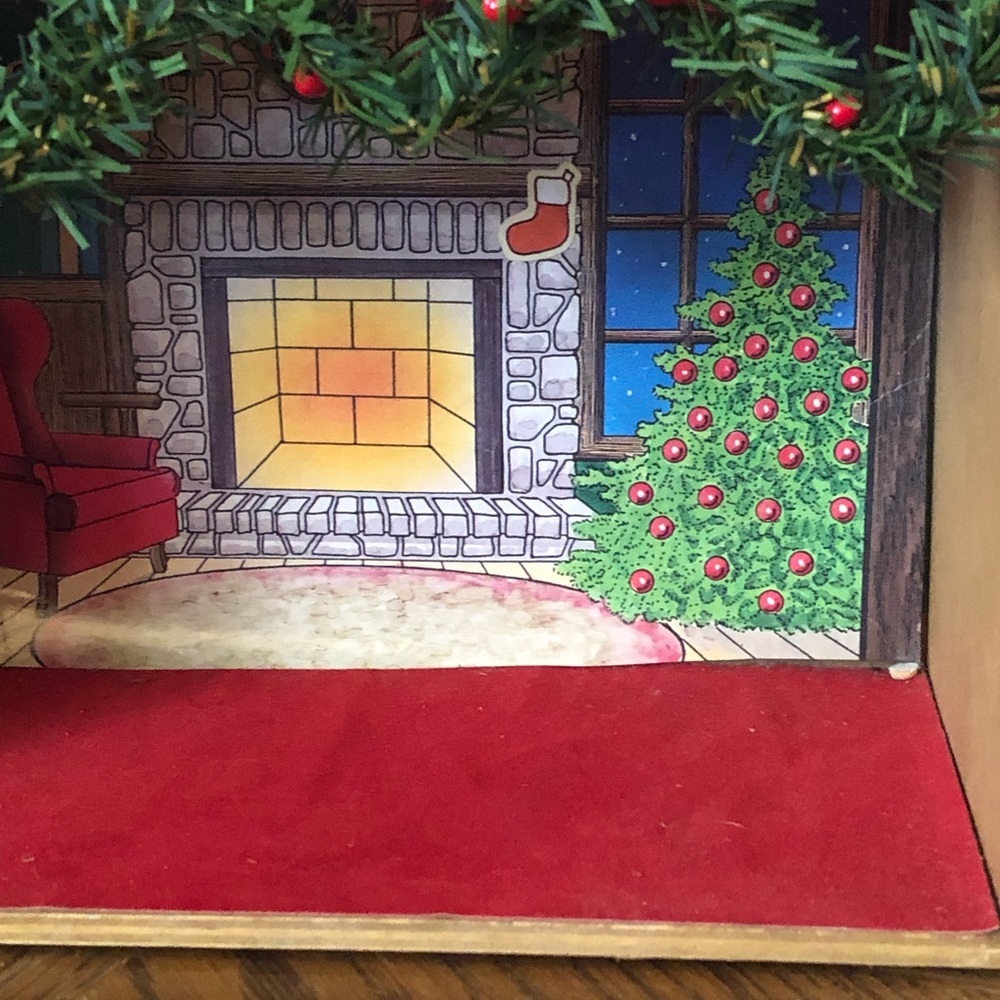 Vintage Handmade Wooden Dollhouse - Picture 5 of 10